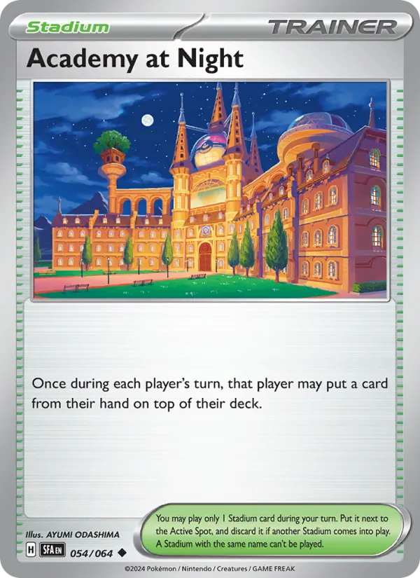 Academy at Night - 054 - Shrouded Fable - LevelupCards.nl