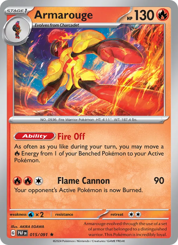 Armarouge - 015 - Paldean Fates - LevelupCards.nl