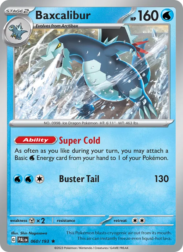Baxcalibur - 060 - Paldea Evolved - LevelupCards.nl