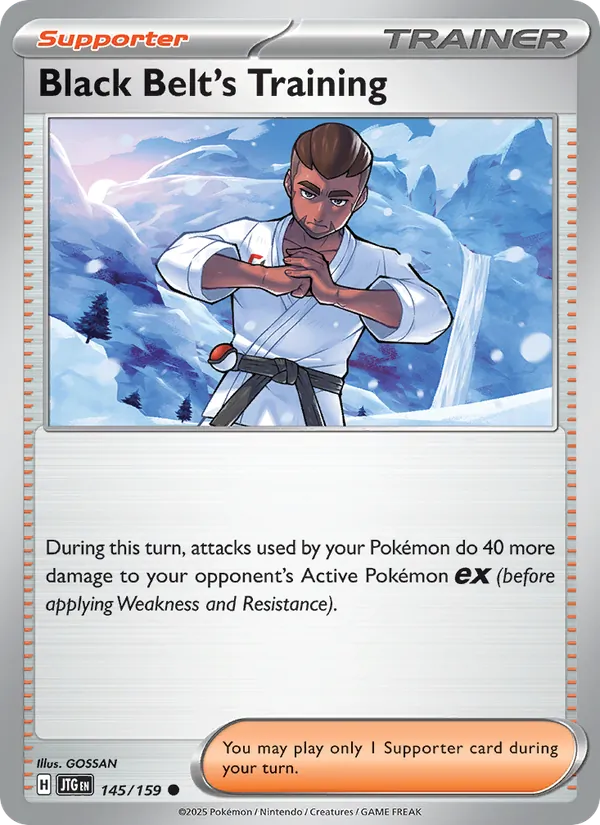 Black Belt's Training - 145 - Journey Together - LevelupCards.nl