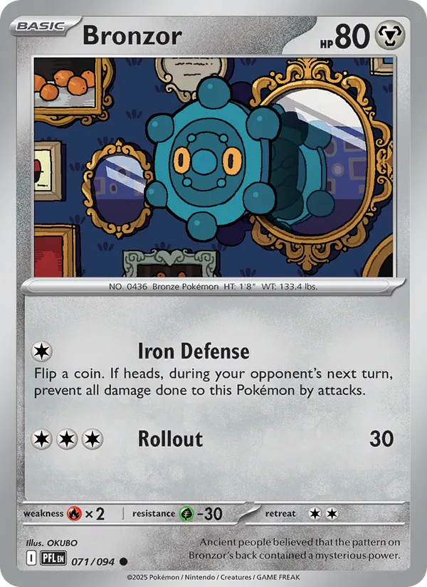Bronzor - 071 - Phantasmal Flames - LevelupCards.nl
