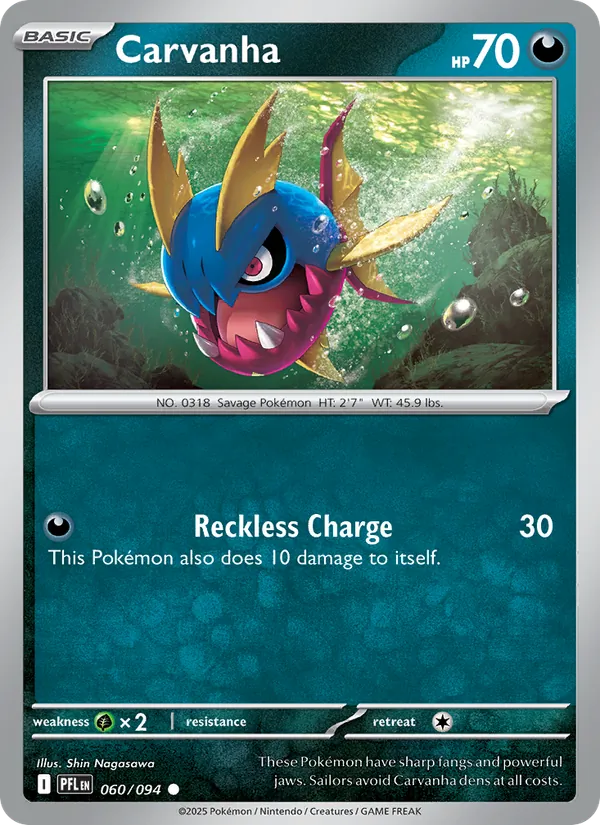 Carvanha - 060 - Phantasmal Flames - LevelupCards.nl