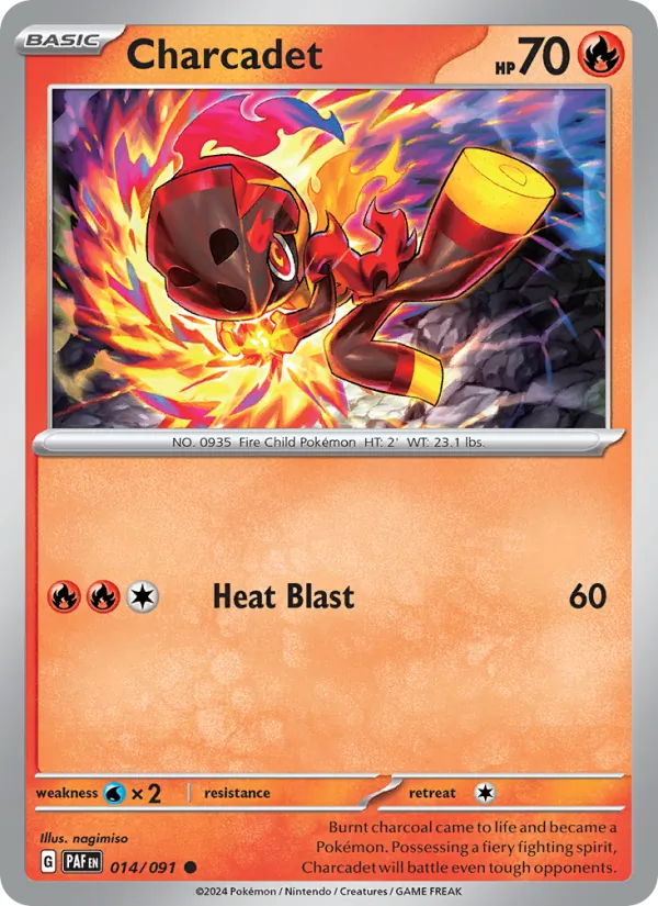 Charcadet - 014 - Paldean Fates - LevelupCards.nl