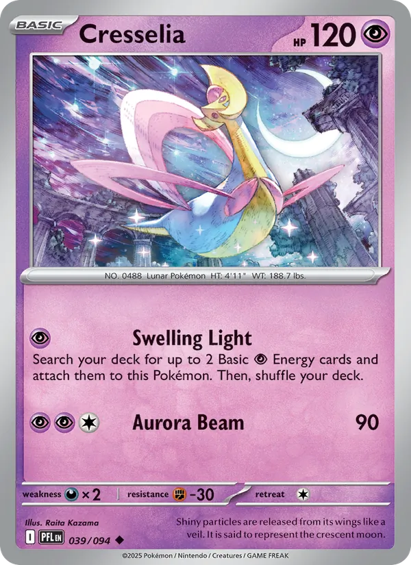 Cresselia - 039 - Phantasmal Flames - LevelupCards.nl
