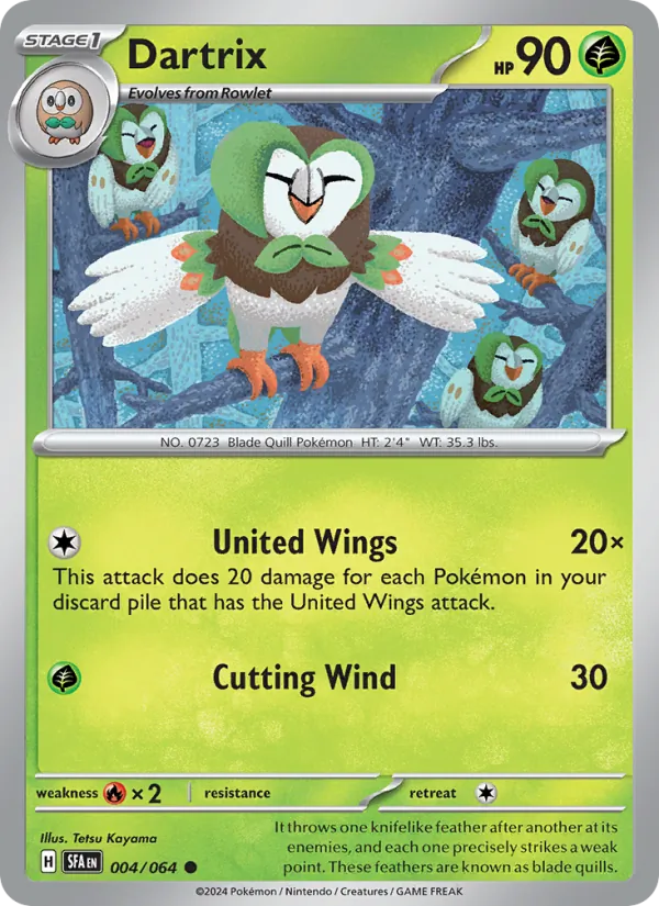 Dartrix - 004 - Shrouded Fable - LevelupCards.nl