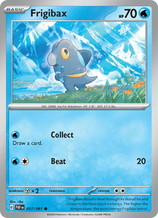 Frigibax - 017 - Paldean Fates - LevelupCards.nl