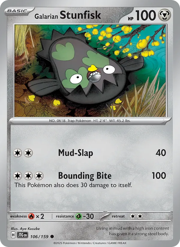 Galarian Stunfisk - 106 - Journey Together - LevelupCards.nl