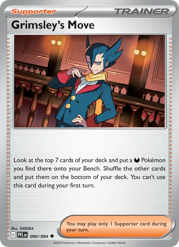 Grimsley's Move - 090 - Phantasmal Flames - LevelupCards.nl