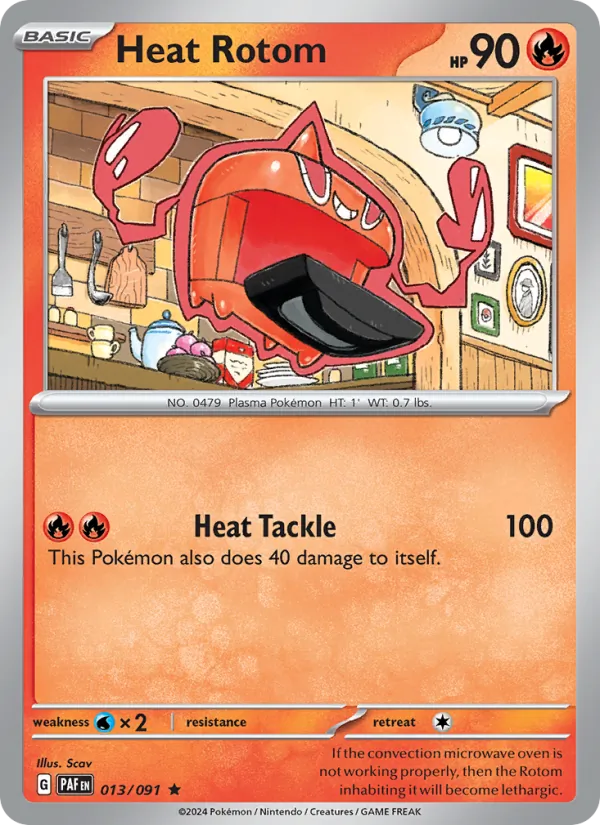 Heat Rotom - 013 - Paldean Fates - LevelupCards.nl