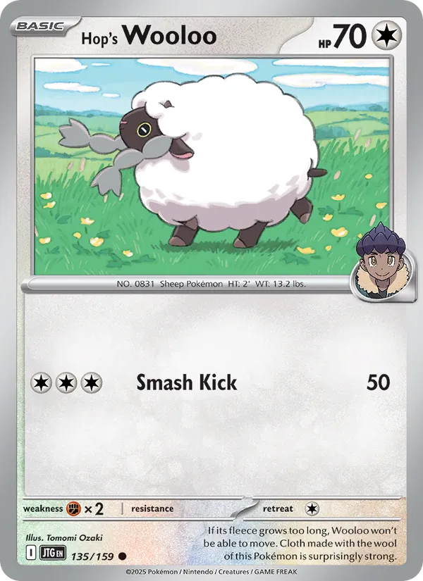 Hop's Wooloo - 135 - Journey Together - LevelupCards.nl