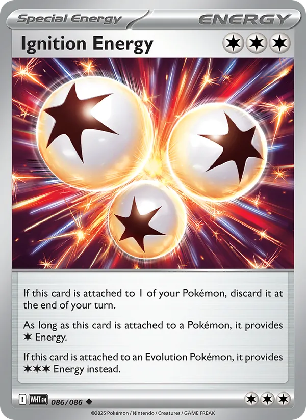 Ignition Energy - 086 - White Flare - LevelupCards.nl
