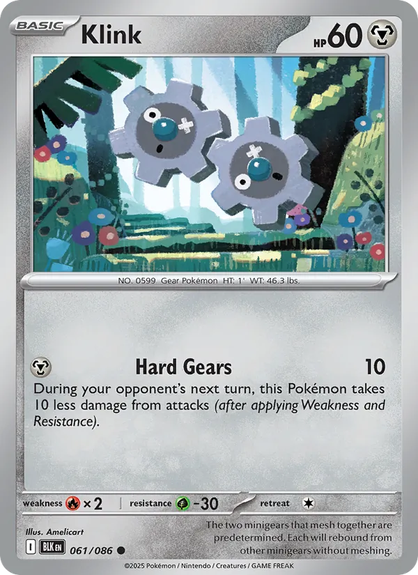 Klink - 061 - Black Bolt - LevelupCards.nl