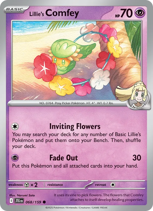Lillie's Comfey - 068 - Journey Together - LevelupCards.nl