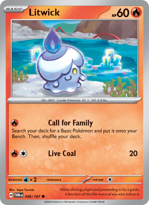 Litwick - 036 - Twilight Masquerade - LevelupCards.nl