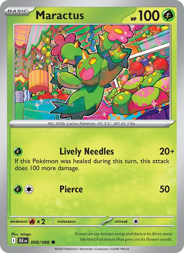 Maractus - 008 - Black Bolt - LevelupCards.nl