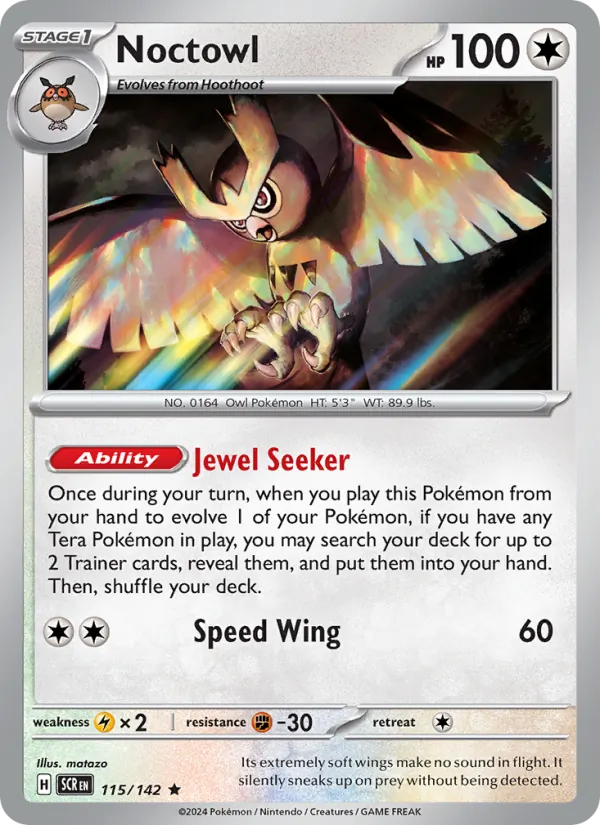 Noctowl - 115 - Stellar Crown - LevelupCards.nl