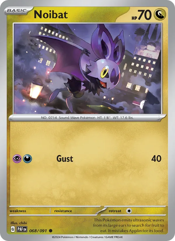 Noibat - 068 - Paldean Fates - LevelupCards.nl