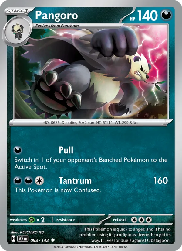 Pangoro - 093 - Stellar Crown - LevelupCards.nl