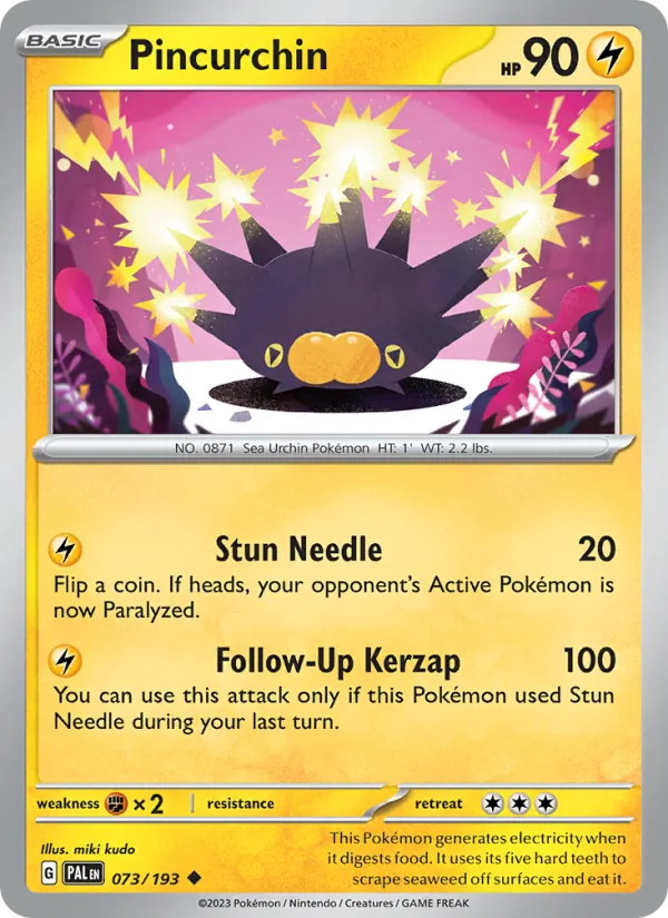 Pincurchin - 073 - Paldea Evolved - LevelupCards.nl
