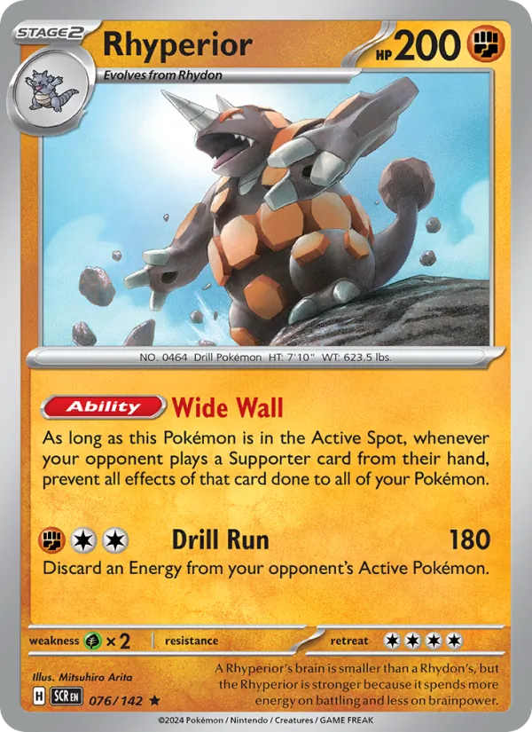 Rhyperior - 076 - Stellar Crown - LevelupCards.nl