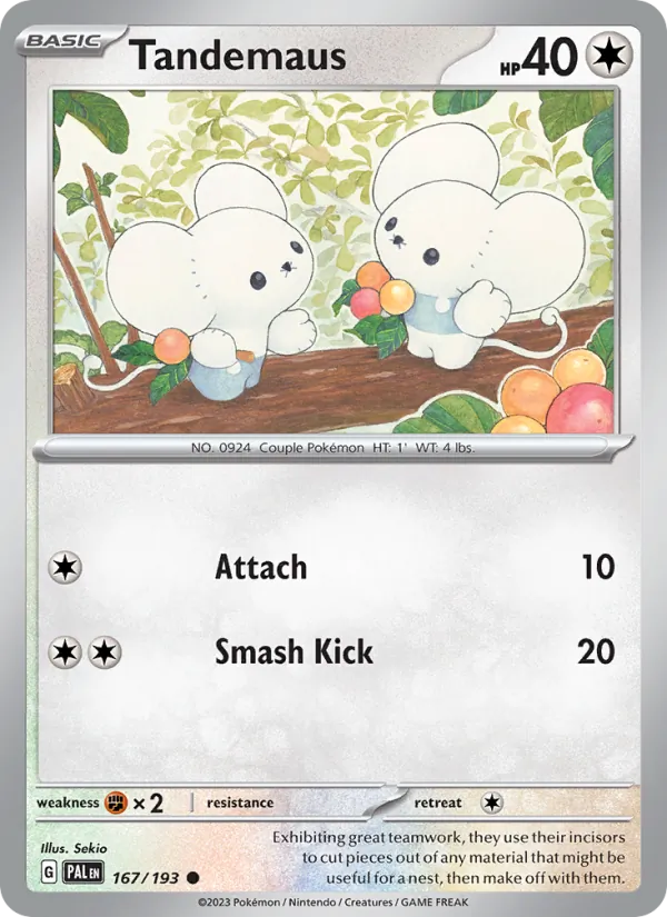 Tandemaus - 167 - Paldea Evolved - LevelupCards.nl