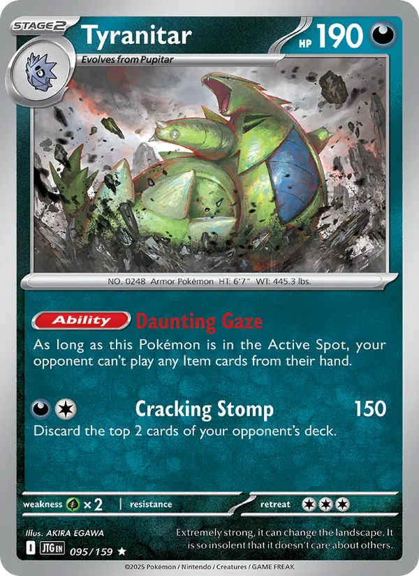 Tyranitar - 095 - Journey Together - LevelupCards.nl