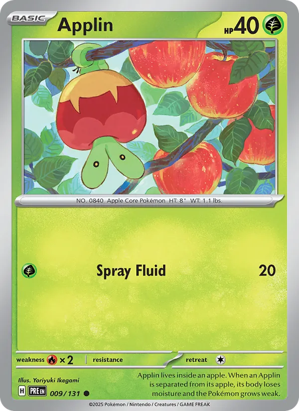 Applin - 009 - Prismatic Evolutions - LevelupCards.nl
