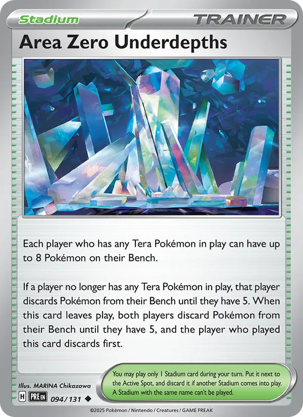 Area Zero Underdepths - 094 - Prismatic Evolutions - LevelupCards.nl