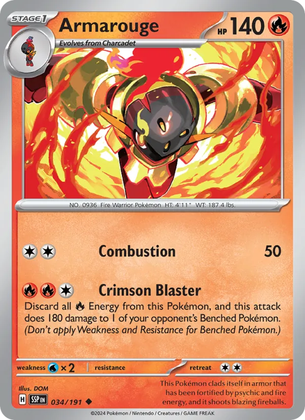 Armarouge - 034 - Surging Sparks - LevelupCards.nl
