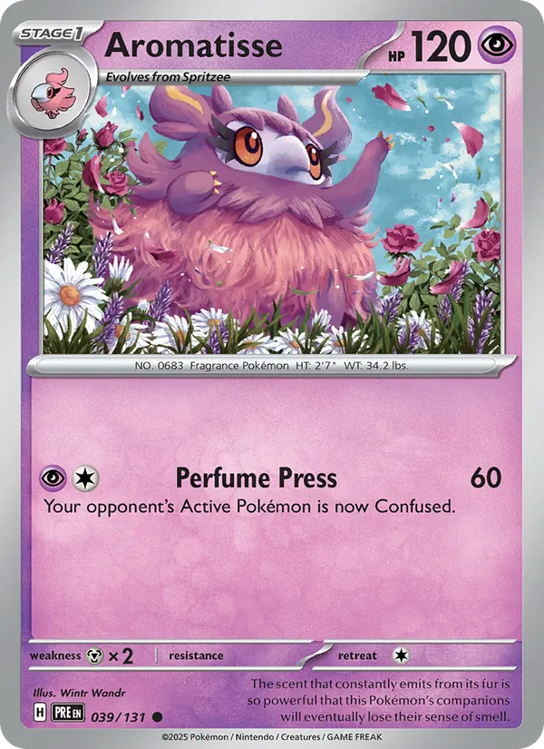 Aromatisse - 039 - Prismatic Evolutions - LevelupCards.nl