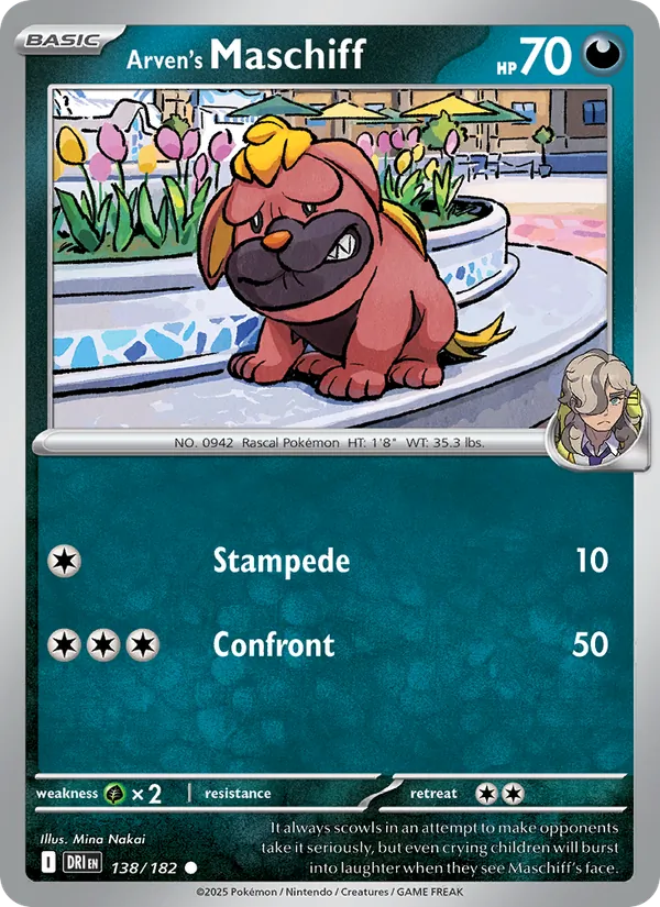 Arven's Maschiff - 138 - Destined Rivals - LevelupCards.nl