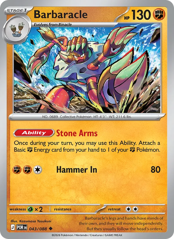 Barbaracle - 043 - Perfect Order - LevelupCards.nl