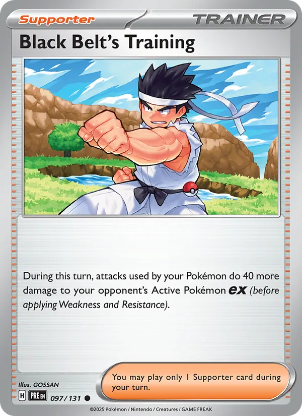Black Belt's Training - 097 - Prismatic Evolutions - LevelupCards.nl