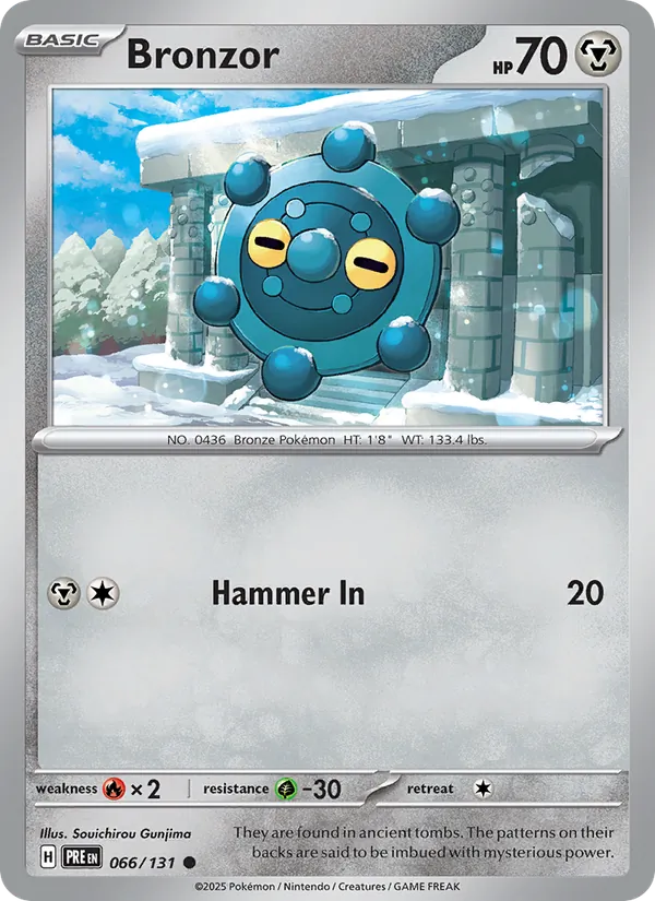 Bronzor - 066 - Prismatic Evolutions - LevelupCards.nl