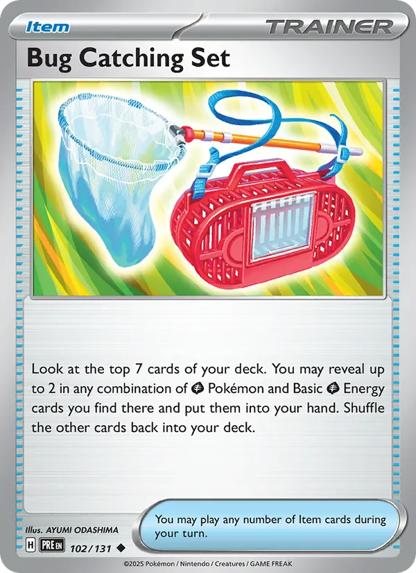 Bug Catching Set - 102 - Prismatic Evolutions - LevelupCards.nl