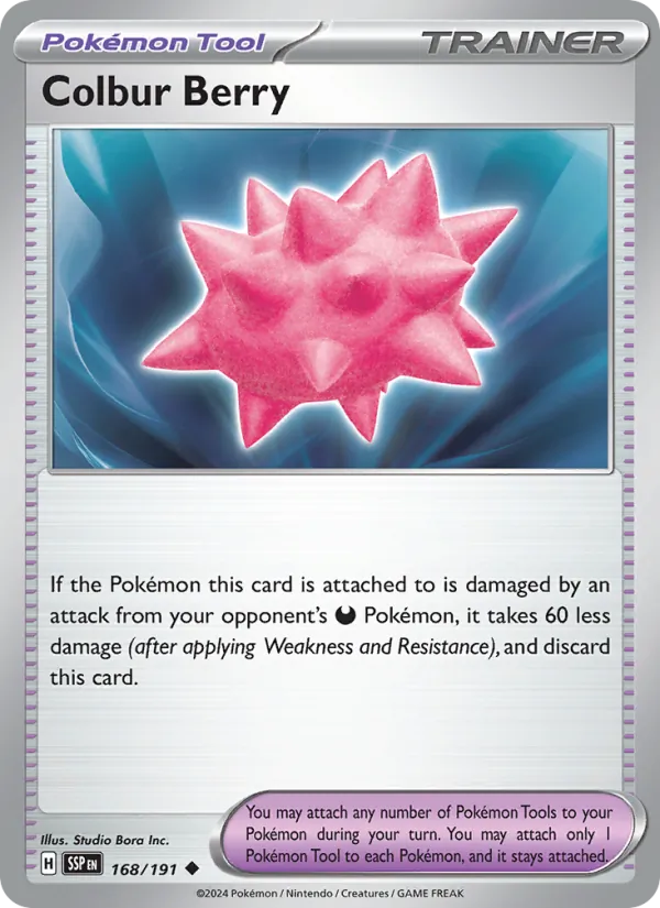 Colbur Berry - 168 - Surging Sparks - LevelupCards.nl