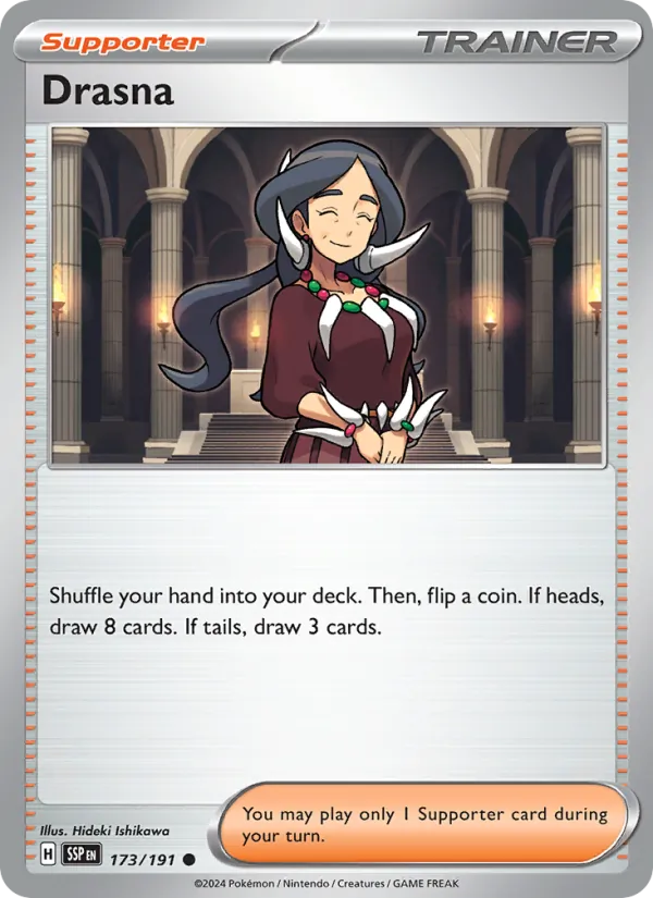 Drasna - 173 - Surging Sparks - LevelupCards.nl