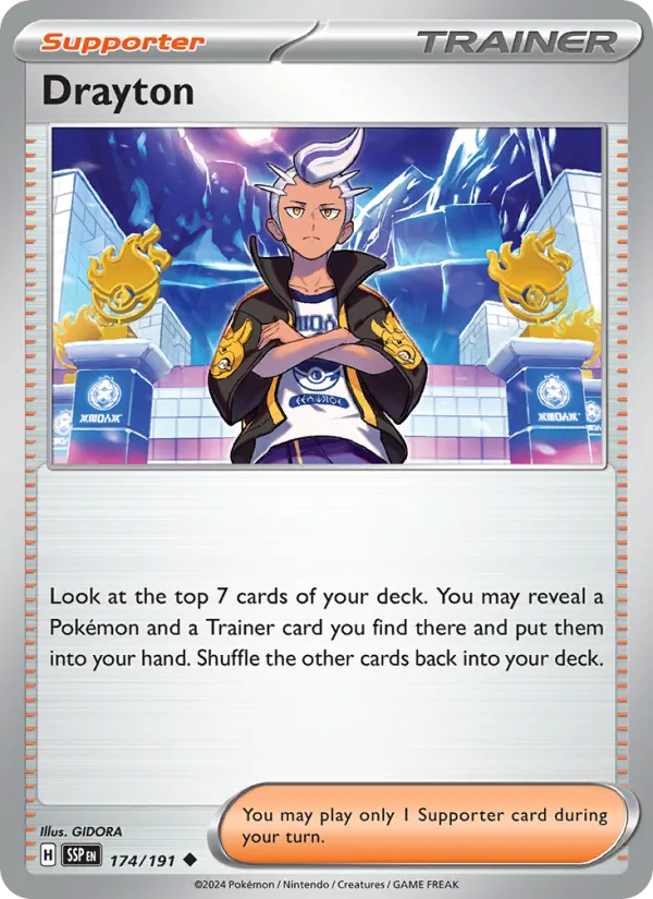 Drayton - 174 - Surging Sparks - LevelupCards.nl