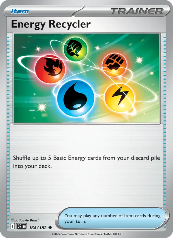 Energy Recycler - 164 - Destined Rivals - LevelupCards.nl