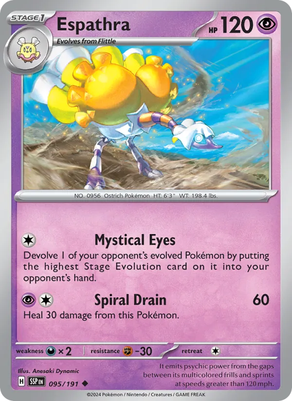 Espathra - 095 - Surging Sparks - LevelupCards.nl