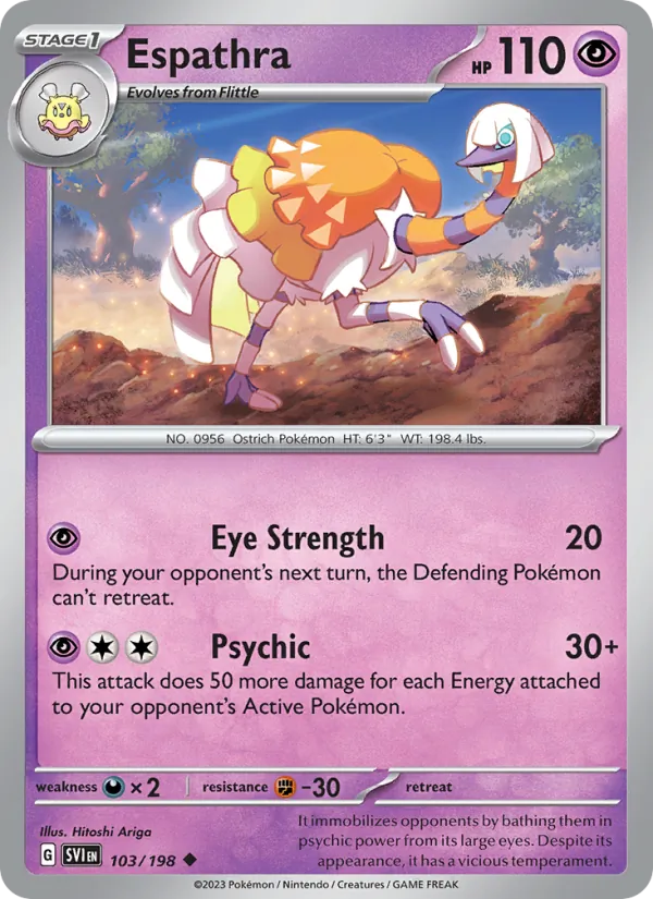 Espathra - 103 - Scarlet & Violet - LevelupCards.nl