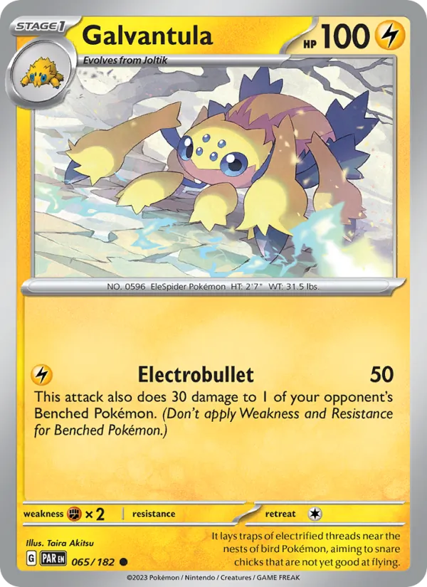 Galvantula - 065 - Paradox Rift - LevelupCards.nl