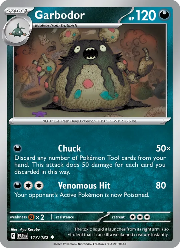 Garbodor - 117 - Paradox Rift - LevelupCards.nl