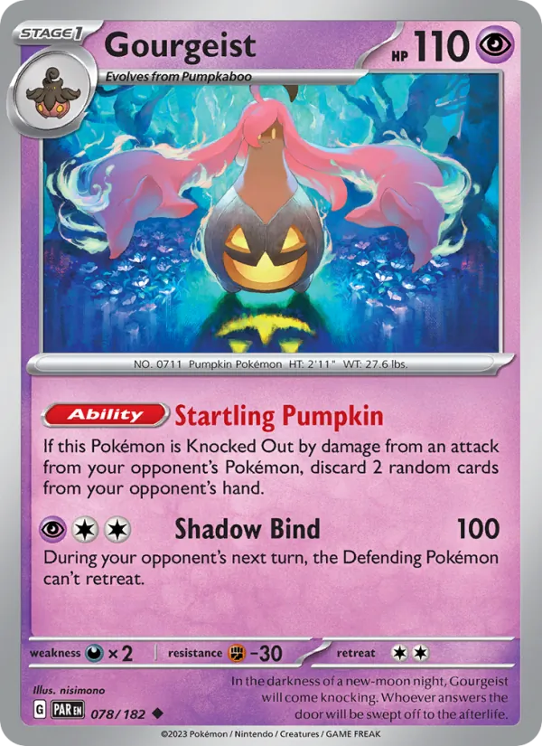 Gourgeist - 078 - Paradox Rift - LevelupCards.nl