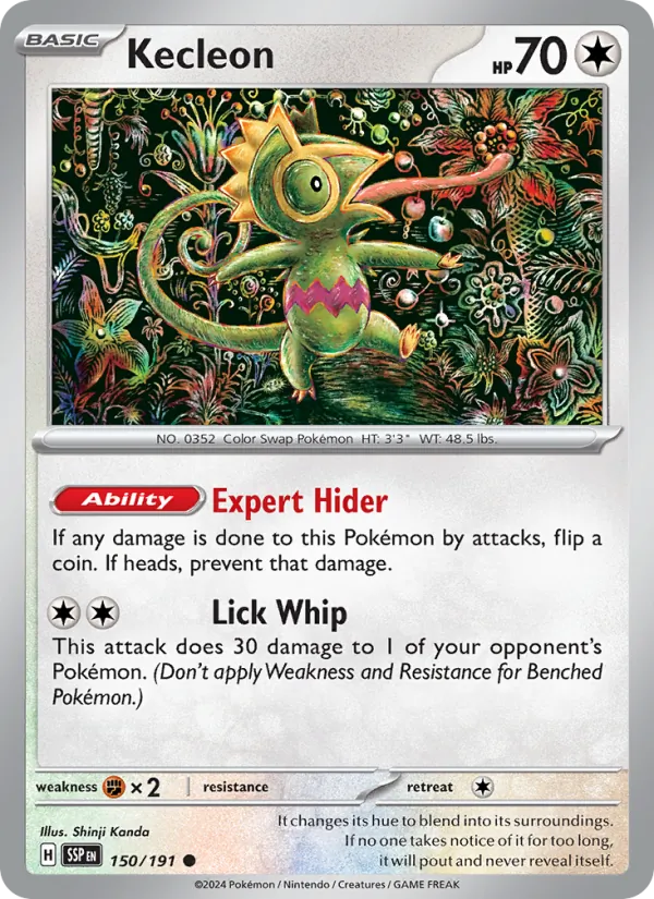 Kecleon - 150 - Surging Sparks - LevelupCards.nl
