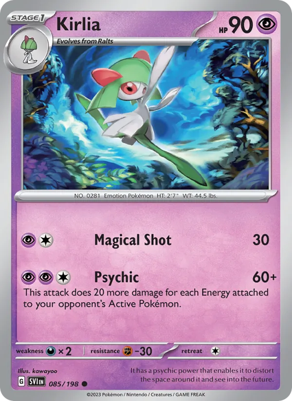 Kirlia - 085 - Scarlet & Violet - LevelupCards.nl