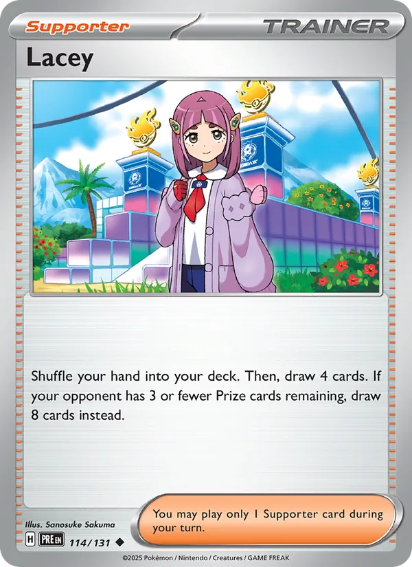 Lacey - 114 - Prismatic Evolutions - LevelupCards.nl