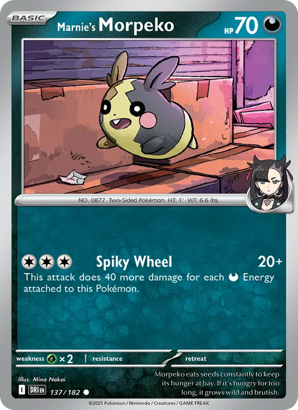 Marnie's Morpeko - 137 - Destined Rivals - LevelupCards.nl