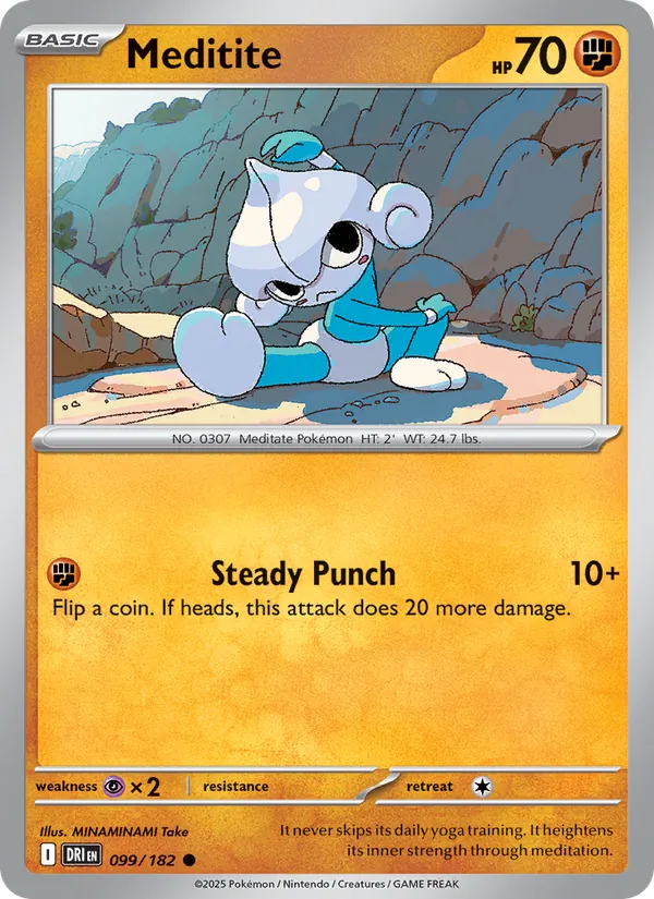 Meditite - 099 - Destined Rivals - LevelupCards.nl