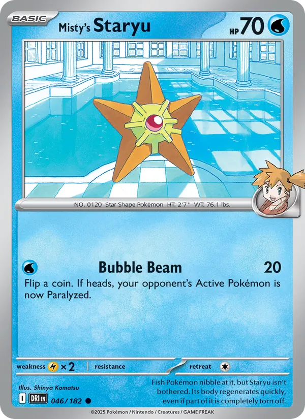 Misty's Staryu - 046 - Destined Rivals - LevelupCards.nl